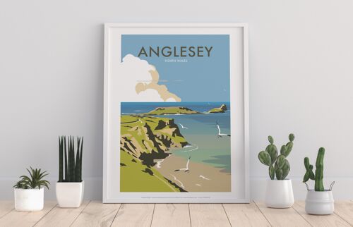 Anglesey By Artist Dave Thompson - 11X14” Premium Art Print