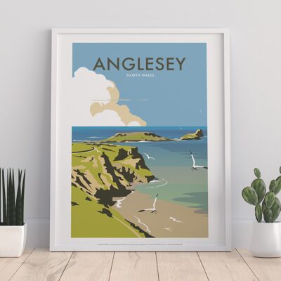 Anglesey By Artist Dave Thompson - 11X14” Premium Art Print