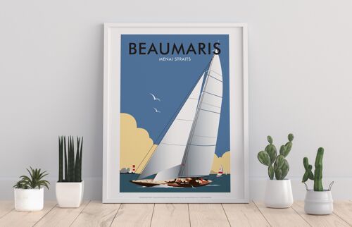 Beaumaris By Artist Dave Thompson - 11X14” Premium Art Print