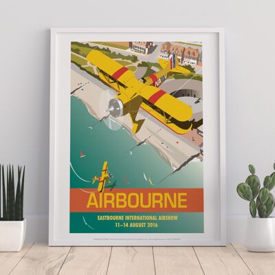 Airbourne By Artist Dave Thompson - 11X14” Premium Art Print