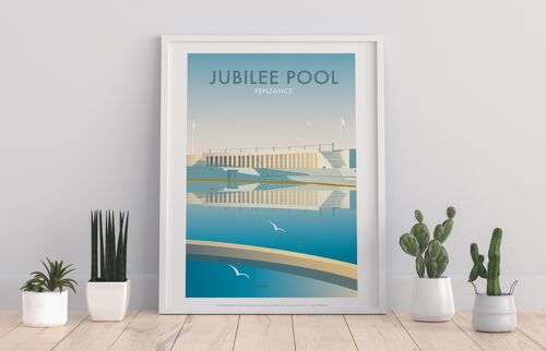 Jubilee Pool By Artist Dave Thompson - Premium Art Print