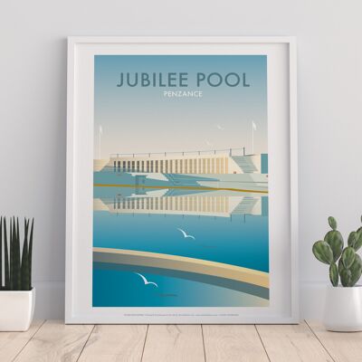 Jubilee Pool By Artist Dave Thompson - Premium Art Print