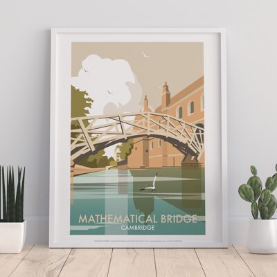 Mathematical Bridge By Artist Dave Thompson - Art Print