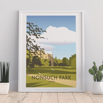 Nonsuch Park By Artist Dave Thompson - Premium Art Print