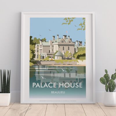 Palace House By Artist Dave Thompson - Premium Art Print