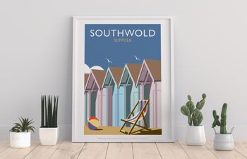 Southwold par l'artiste Dave Thompson - 11X14" Premium Art Print