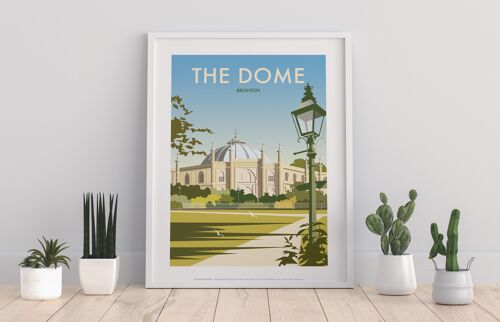 The Dome By Artist Dave Thompson - 11X14” Premium Art Print