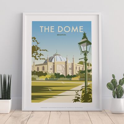 The Dome By Artist Dave Thompson - 11X14” Premium Art Print