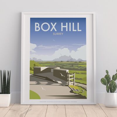 Box Hill By Artist Dave Thompson - 11X14” Premium Art Print