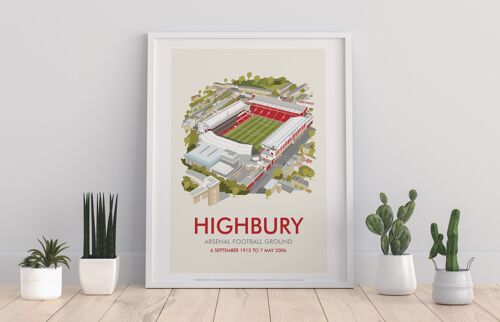 Highbury By Artist Dave Thompson - 11X14” Premium Art Print