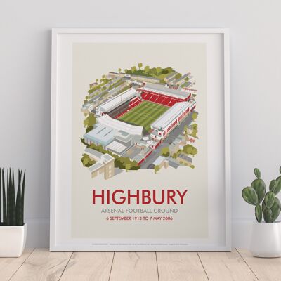 Highbury By Artist Dave Thompson - 11X14” Premium Art Print