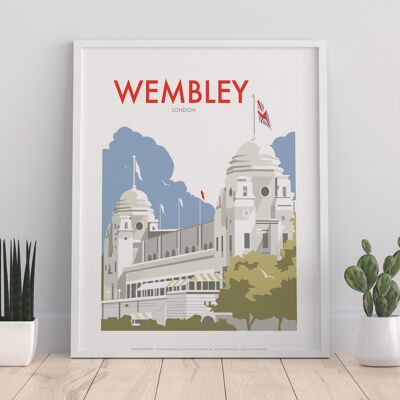 Wembley By Artist Dave Thompson - 11X14” Premium Art Print