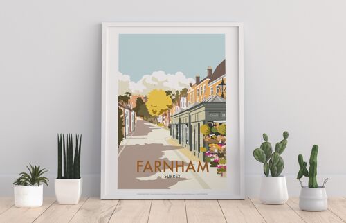 Farnham By Artist Dave Thompson - 11X14” Premium Art Print