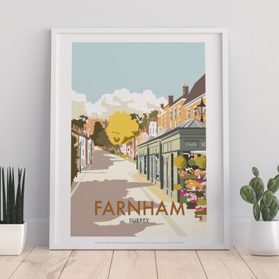 Farnham By Artist Dave Thompson - 11X14” Premium Art Print