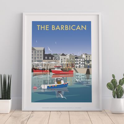 The Barbican By Artist Dave Thompson - Premium Art Print