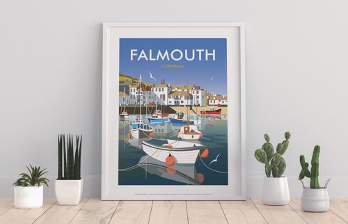 Falmouth By Artist Dave Thompson - 11X14” Premium Art Print