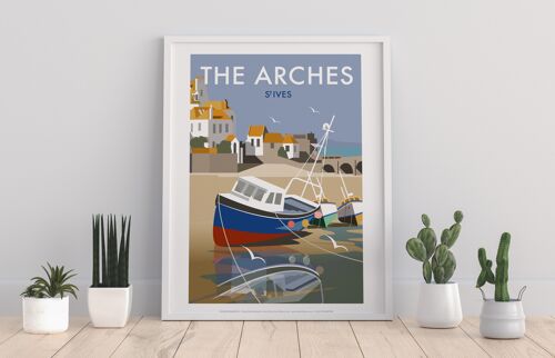 The Arches By Artist Dave Thompson - Premium Art Print