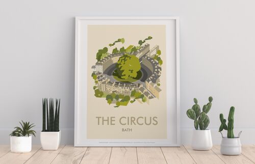 The Circus By Artist Dave Thompson - Premium Art Print
