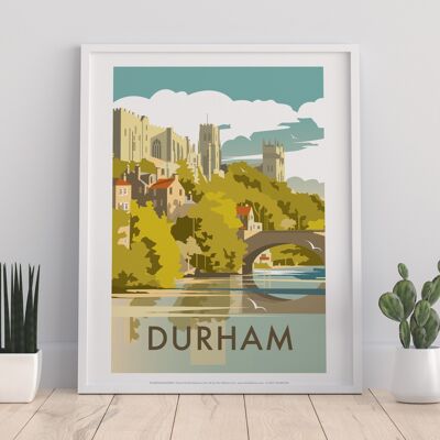 Durham By Artist Dave Thompson - 11X14” Premium Art Print