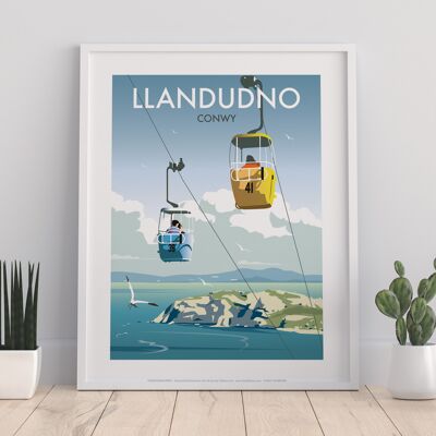 Llandudno By Artist Dave Thompson - 11X14” Premium Art Print