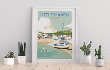 Little Haven par l'artiste Dave Thompson - Impression d'art premium