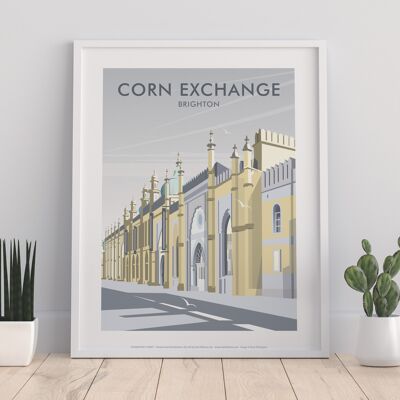 Corn Exchange By Artist Dave Thompson - Premium Art Print