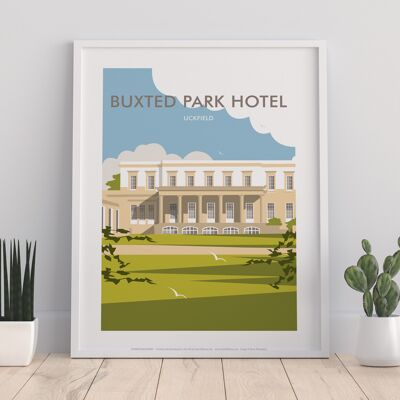 Buxted Park Hotel By Artist Dave Thompson - Art Print