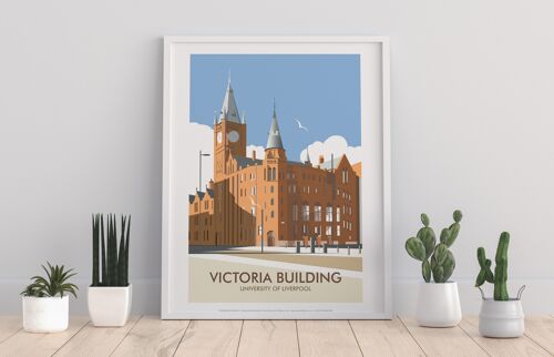 Victoria Building, Liverpool By Dave Thompson Art Print