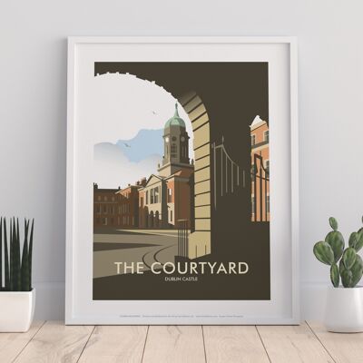 The Courtyard, Dublin Castle By Dave Thompson Art Print