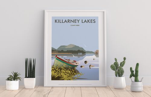 Killarney Lakes, County Kerry By Dave Thompson Art Print