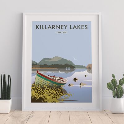 Killarney Lakes, County Kerry By Dave Thompson Art Print