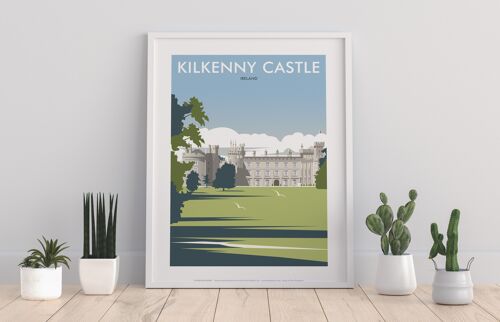 Kilkenny Castle, Ireland By Artist Dave Thompson Art Print