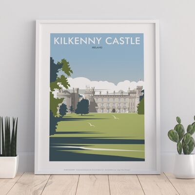 Kilkenny Castle, Ireland By Artist Dave Thompson Art Print