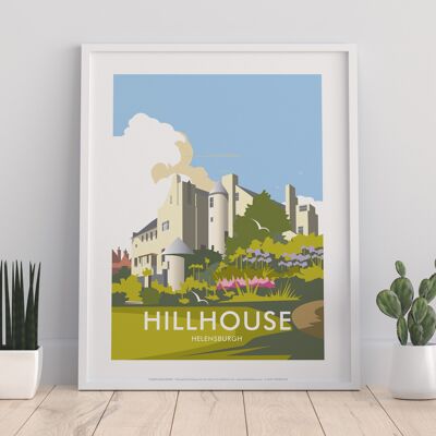 Hillhouse, Helensburgh By Artist Dave Thompson - Art Print