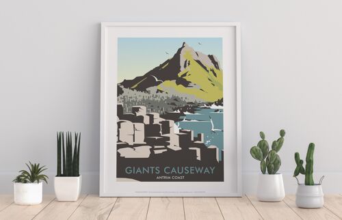 Giants Causeway, Antrim Coast By Dave Thompson Art Print