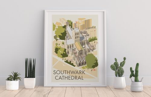 Southwark Cathedral,London By Artist Dave Thompson Art Print