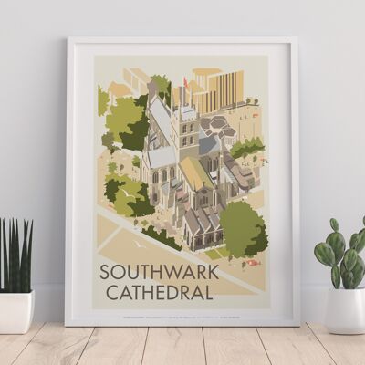 Southwark Cathedral,London By Artist Dave Thompson Art Print