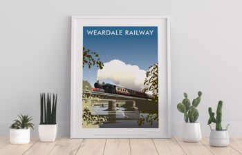 Weardale Railway par l'artiste Dave Thompson - 11X14" Art Print