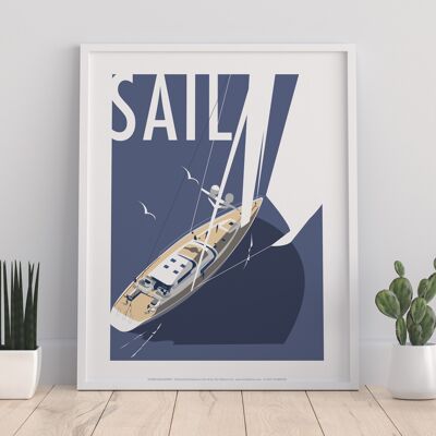 Sail (Sailing) By Artist Dave Thompson - Premium Art Print