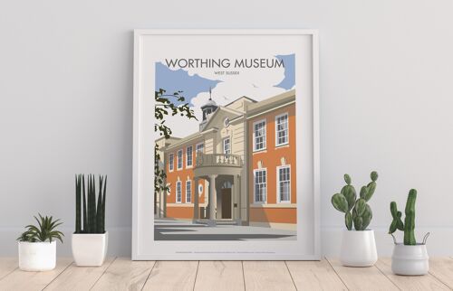Worthing Museum, West Sussex By Dave Thompson Art Print