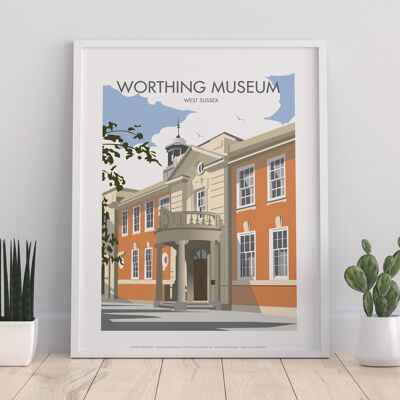 Worthing Museum, West Sussex By Dave Thompson Art Print
