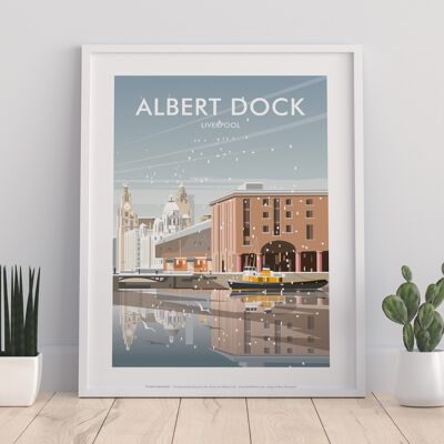 Albert Dock, Liverpool By Artist Dave Thompson - Art Print