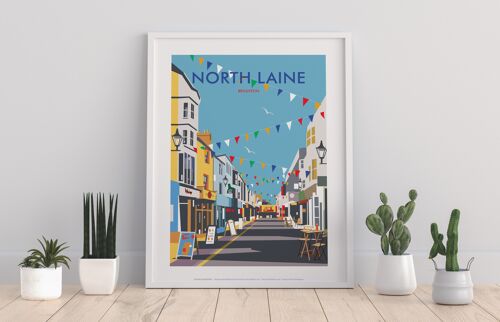 North Laine, Brighton By Artist Dave Thompson - Art Print