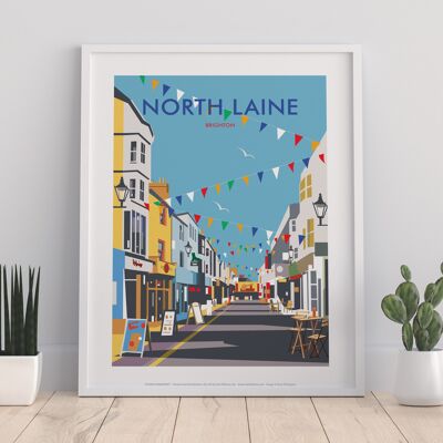North Laine, Brighton By Artist Dave Thompson - Art Print