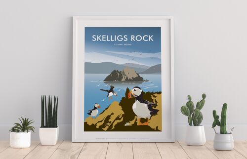 Skellings Rock,Co. Kerry, Ireland By Dave Thompson Art Print