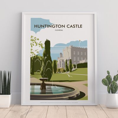 Huntington Castle,Clonegal By Artist Dave Thompson Art Print