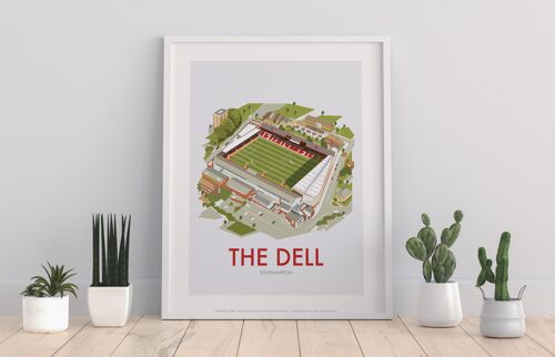The Dell, Southampton By Artist Dave Thompson - Art Print