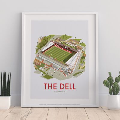 The Dell, Southampton By Artist Dave Thompson - Art Print