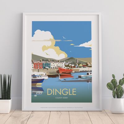 Dingle, County Kerry By Artist Dave Thompson - Art Print