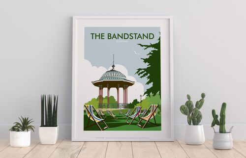 The Bandstand, Clapham By Artist Dave Thompson - Art Print